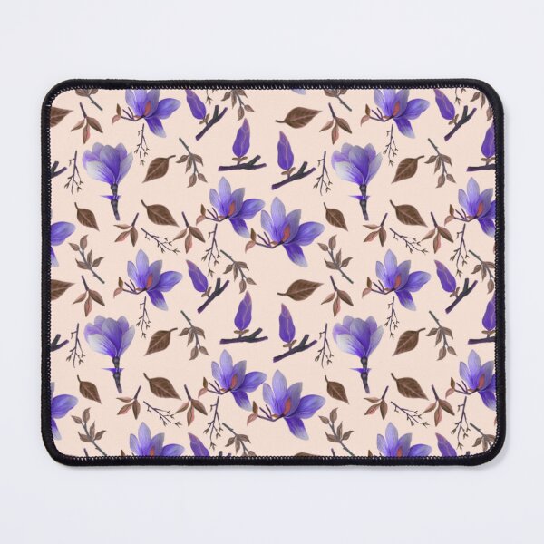 Item preview, Floral Pattern in Purple designed and sold by Kriti Tiwari.
