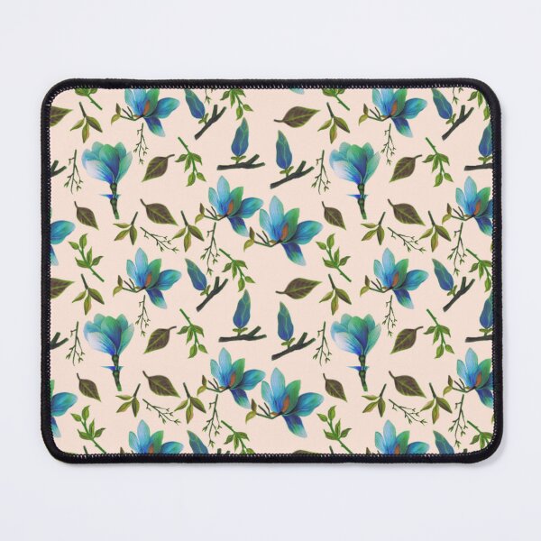 Item preview, Floral Pattern in Teal and Green designed and sold by Kriti Tiwari.
