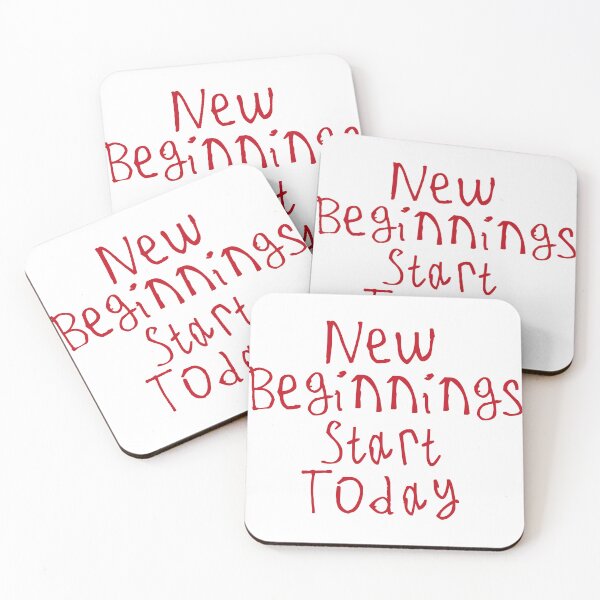 Item preview, New Beginnings Start Today designed and sold by kinpirks.