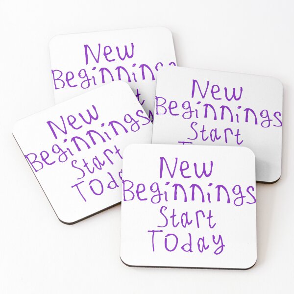 Item preview, New Beginnings Start Today designed and sold by kinpirks.