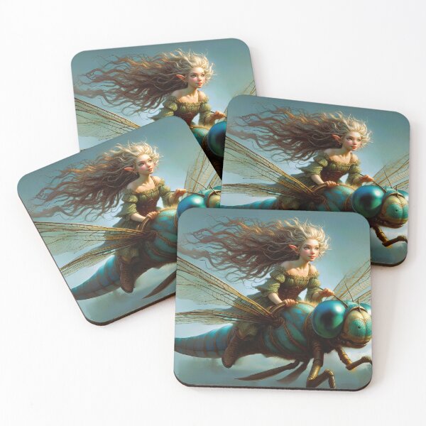 Item preview, Dragonfly Rider #3 designed and sold by angelmuz.