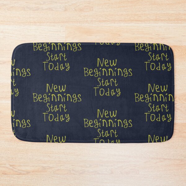 Item preview, New Beginnings Start Today designed and sold by kinpirks.