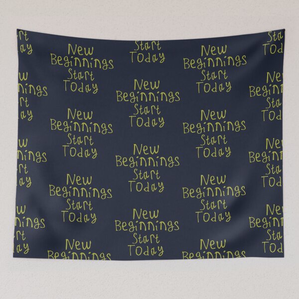 Item preview, New Beginnings Start Today designed and sold by kinpirks.