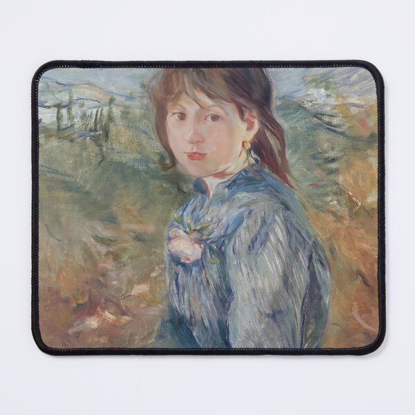 Item preview, artist berthe morisot, berthe morisot paintings, painter berthe morisot, berthe morisot art, berthe morisot autoportrait, berthe morisot artwork designed and sold by rosa-reid.