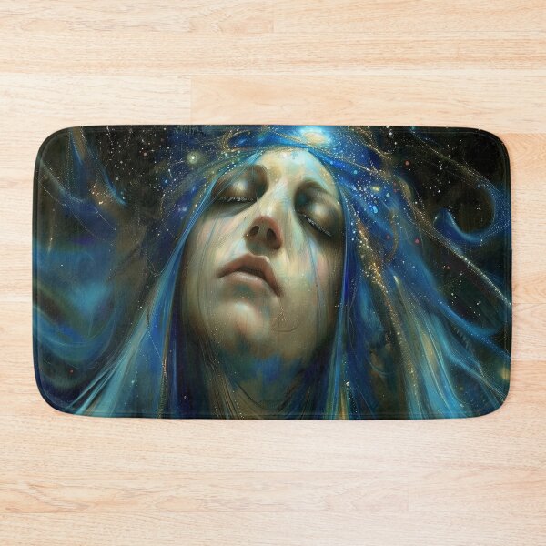 Item preview, Divine Mother Mary Visionary Art - Spiritual Trippy Design designed and sold by Mystikos Art.