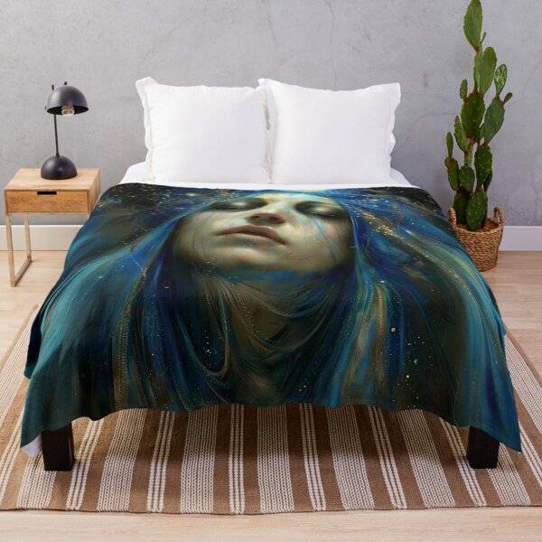 Item preview, Divine Mother Mary Visionary Art - Spiritual Trippy Design designed and sold by Mystikos Art.