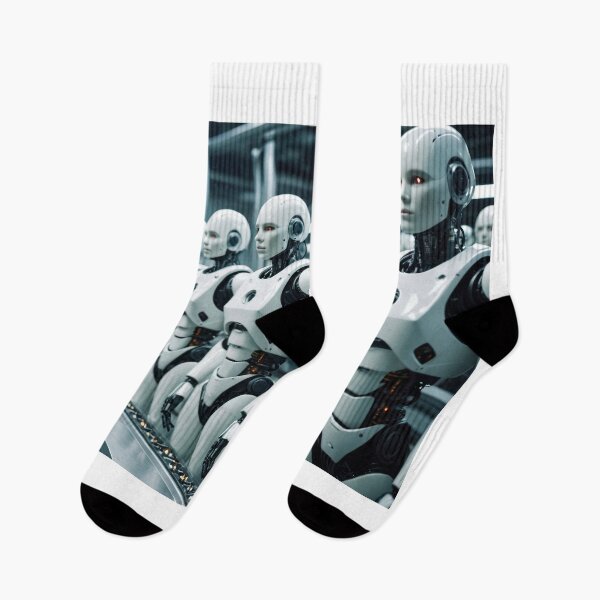 Item preview, humanoid robot factory cyborg scifi designed and sold by dimitrisbar.