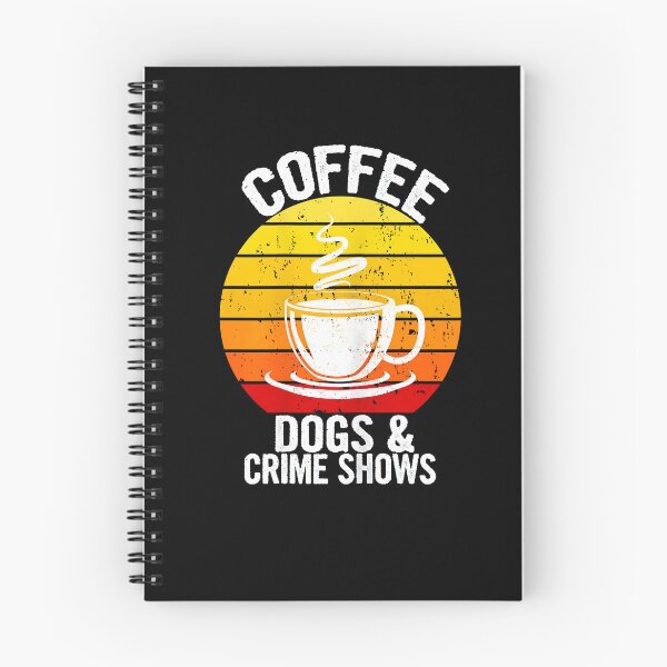 Item preview, Coffee Dog and Crime Shows Retro Sunset – Vintage Coffee Sunset designed and sold by AmiGraph.