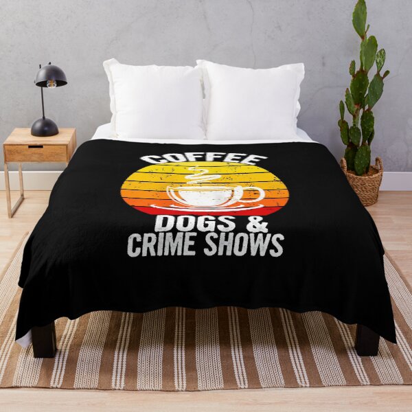 Artikelvorschau, Coffee Dog und Krimiserien Retro Sunset – Vintage Coffee Sunset entworfen und verkauft von Creatiforge.