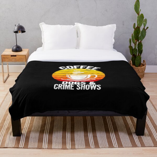Item preview, Coffee Dog and Crime Shows Retro Sunset – Vintage Coffee Sunset designed and sold by Creatiforge.