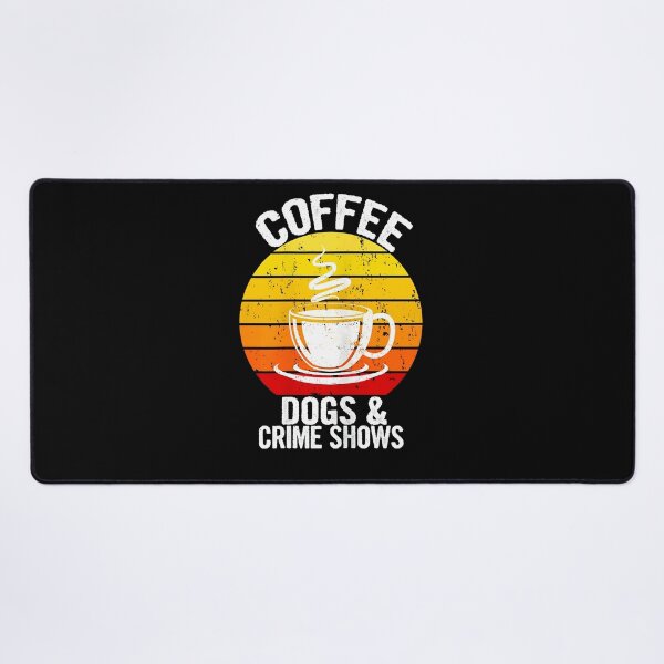 Item preview, Coffee Dog and Crime Shows Retro Sunset – Vintage Coffee Sunset designed and sold by Creatiforge.