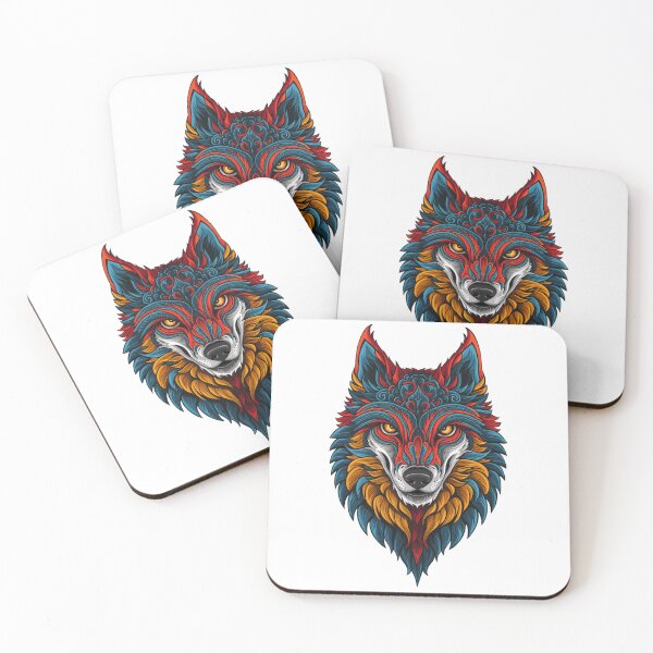 Item preview, Colorful Wolf designed and sold by 123ks.