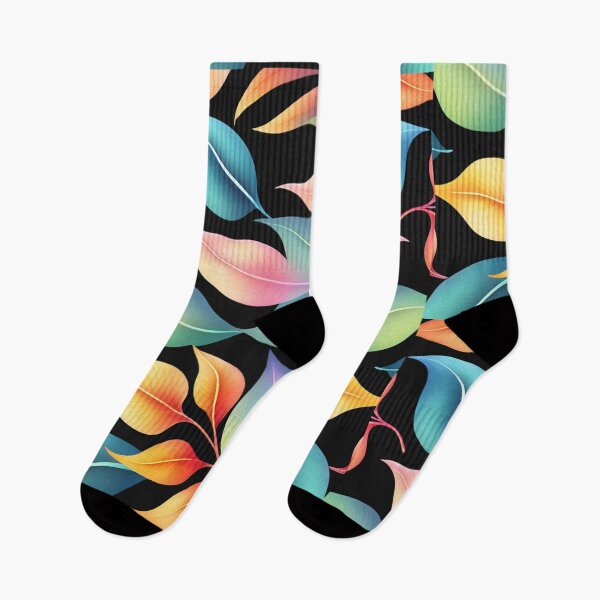 Item preview, Unisex Apparel - Colorful Leaves Abstract Gradient Design designed and sold by Designer-Haven.
