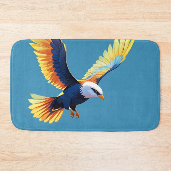 Item preview, Eagle In Flight, A Bird Soaring Freely In The Sky Representing Freedom And Boundless Possibilities  designed and sold by WATERDUST.