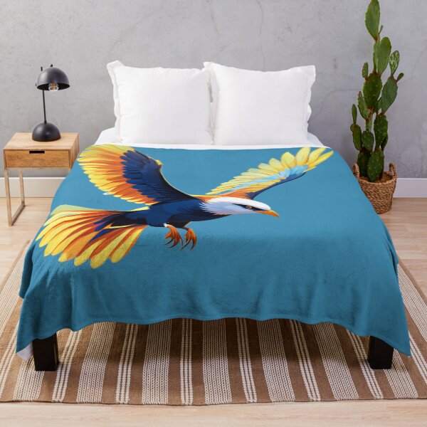 Item preview, Eagle In Flight, A Bird Soaring Freely In The Sky Representing Freedom And Boundless Possibilities designed and sold by WATERDUST.