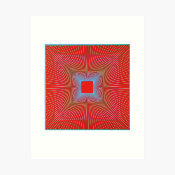Item preview, Richard Anuszkiewicz, 1930-2020 Usa | Richard Anuszkiewicz Op Art designed and sold by MinoZZi.