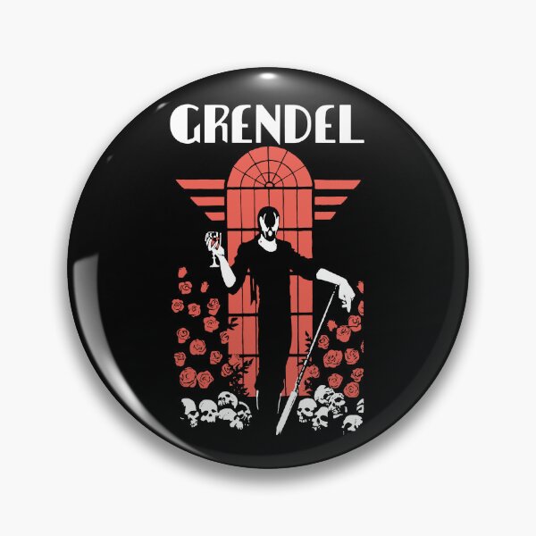 Item preview, Grendel Hunter Rose designed and sold by Happy Dystopia Prints.