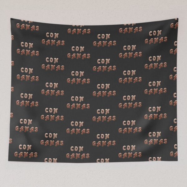 Item preview, CON GANAS SPANISH QUOTES designed and sold by La Loca.