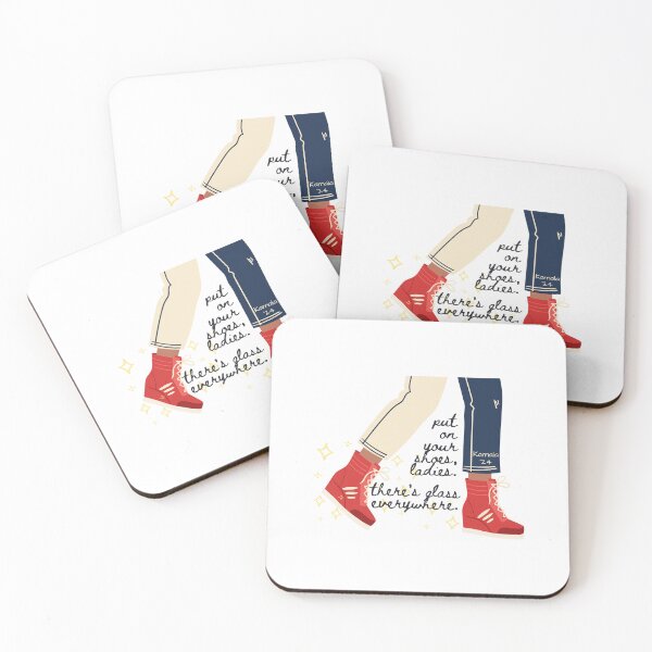 Item preview, Put On Your Shoes, Ladies. There's Glass Everywhere designed and sold by CarDashCrochet.
