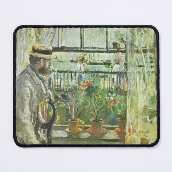 Item preview, artist berthe morisot, berthe morisot paintings, painter berthe morisot, berthe morisot art, berthe morisot autoportrait, berthe morisot artwork designed and sold by rosa-reid.