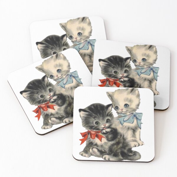 Item preview, Coquette Vintage Cats designed and sold by Pixiedrop.