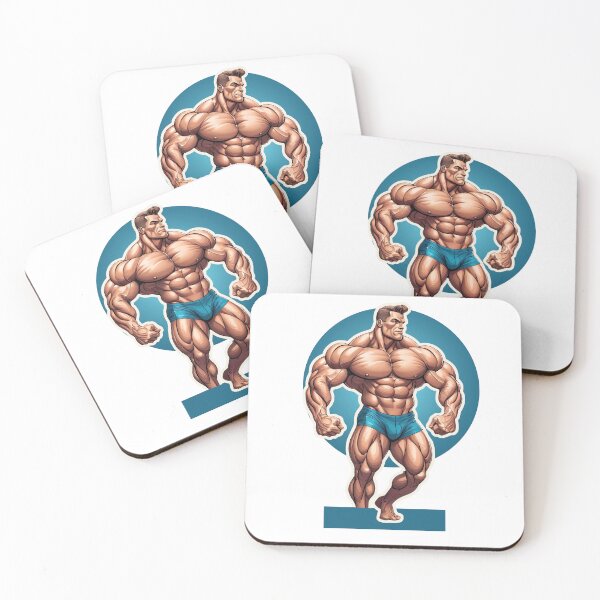 Item preview, New Series: Bodybuilder Sticker #5 designed and sold by ForeverPrintsOK.