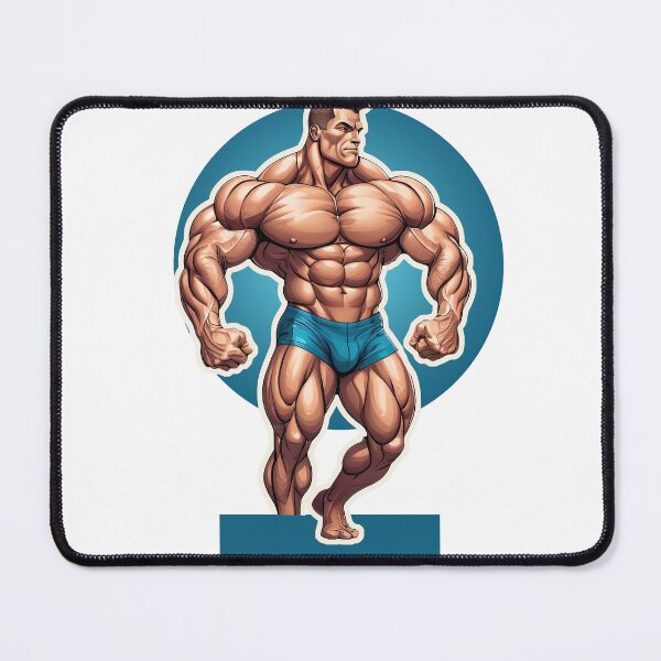 Item preview, New Series: Bodybuilder Sticker #5 designed and sold by ForeverPrintsOK.