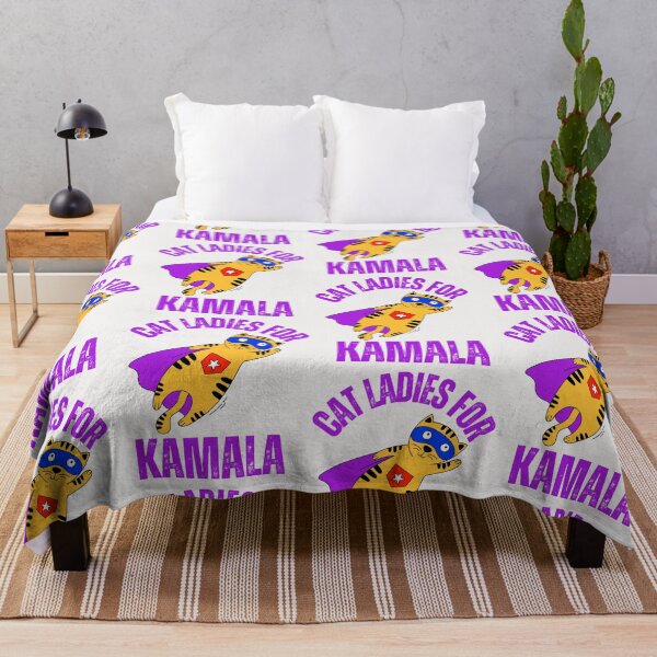 Item preview, Childless cat ladies voting for Kamala president 2024 designed and sold by erozzz.