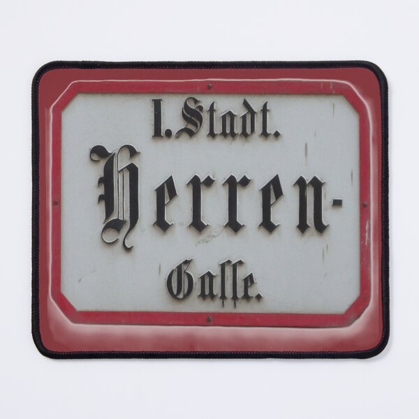 Item preview, HERRENGASSE Street Sign in VIENNA (WIEN) designed and sold by RachelMacht.