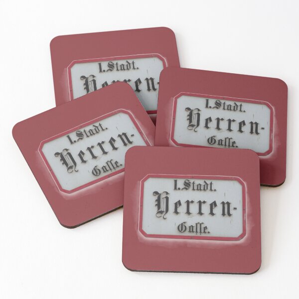 Item preview, HERRENGASSE Street Sign in VIENNA (WIEN) designed and sold by RachelMacht.