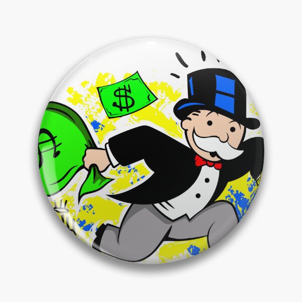 Item preview, Monopoly Man Running holding $ money designed and sold by DonVivaldo.