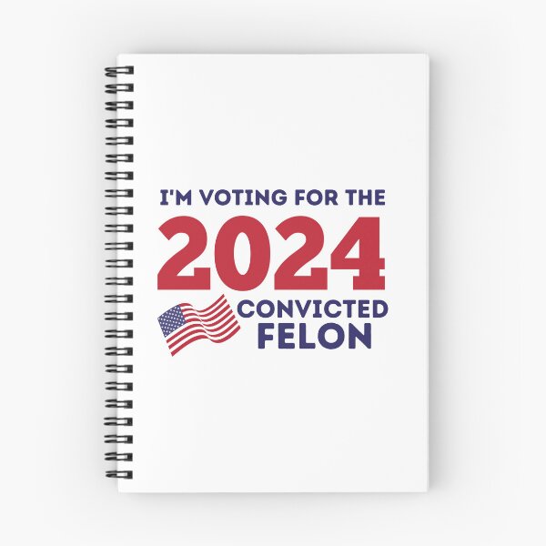 Item preview, I'M VOTING FOR THE CONVITED FELON designed and sold by Sch1Stickers.