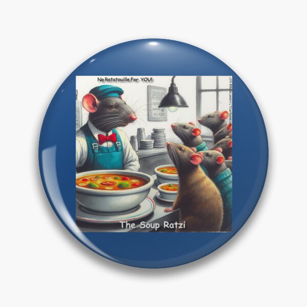 Item preview, No Ratatouille For You The Soup Ratzi designed and sold by Rick London Gifts.