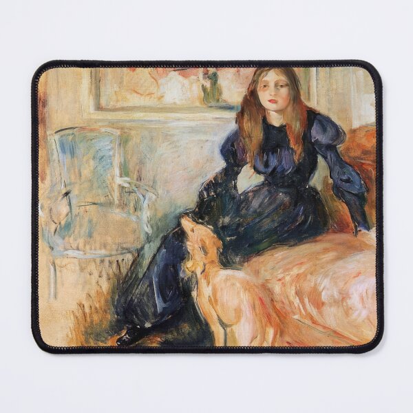 Item preview, artist berthe morisot, berthe morisot paintings, painter berthe morisot, berthe morisot art, berthe morisot autoportrait, berthe morisot artwork designed and sold by rosa-reid.