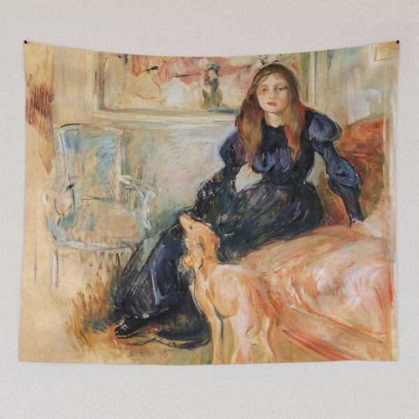 Item preview, artist berthe morisot, berthe morisot paintings, painter berthe morisot, berthe morisot art, berthe morisot autoportrait, berthe morisot artwork designed and sold by rosa-reid.