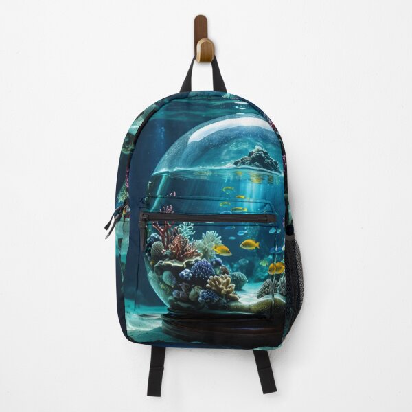 Item preview, underwater sea life in a glass globe designed and sold by dimitrisbar.