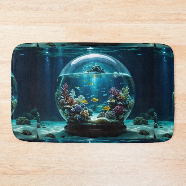 Item preview, underwater sea life in a glass globe designed and sold by dimitrisbar.