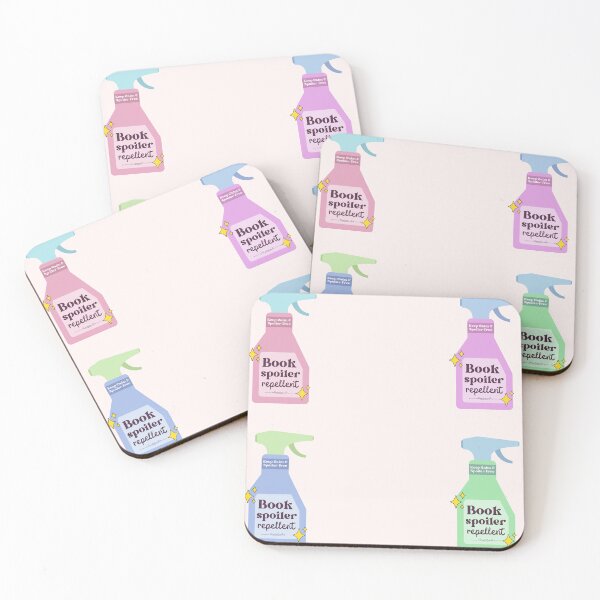 Item preview, Book spoiler repellent set designed and sold by Neadoodles.