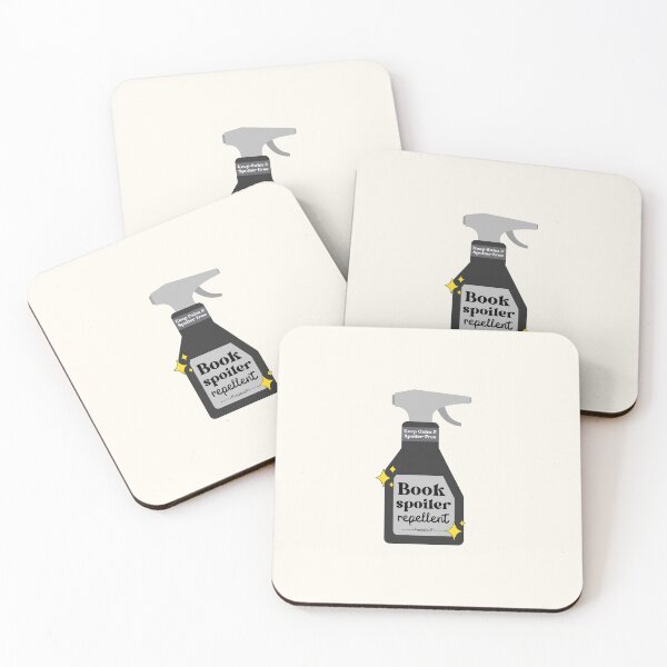 Item preview, Book spoiler repellent - black spray bottle designed and sold by Neadoodles.