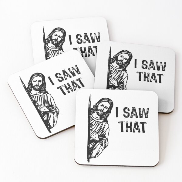 Item preview, I Saw That Jesus Christ Christianity Fun Christian designed and sold by NUMAcreations.