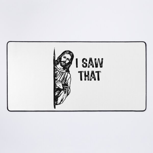 Item preview, I Saw That Jesus Christ Christianity Fun Christian designed and sold by NUMAcreations.