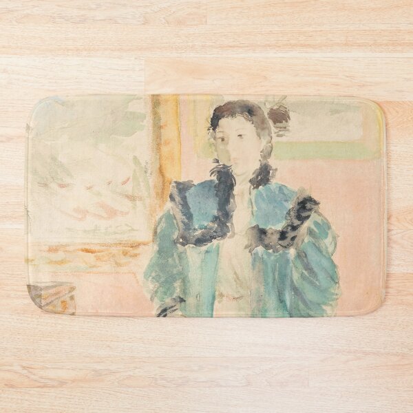 Item preview, artist berthe morisot, berthe morisot paintings, painter berthe morisot, berthe morisot art, berthe morisot autoportrait, berthe morisot artwork designed and sold by rosa-reid.
