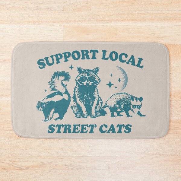 Item preview, Support Local Street Cats Team Trash Opossum Raccoon Rat Men Woman Kids  designed and sold by Taylor  ART.