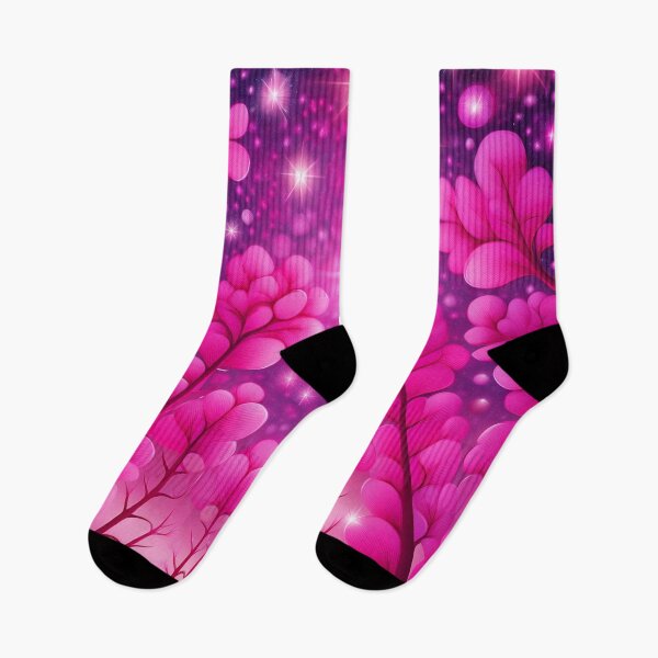 Item preview, Psychedelic forest - bright pink. designed and sold by My-fake-places.