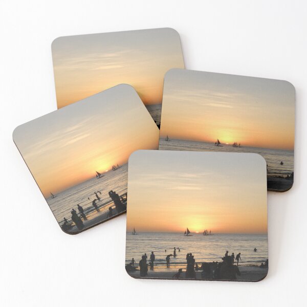 Item preview, Tranquil Sunset Beach Scene – Coastal Serenity Photography designed and sold by photographerst.
