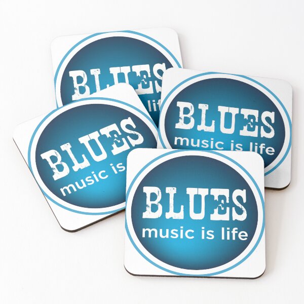 Item preview, Blues Music is Life designed and sold by Web Natural Designs.