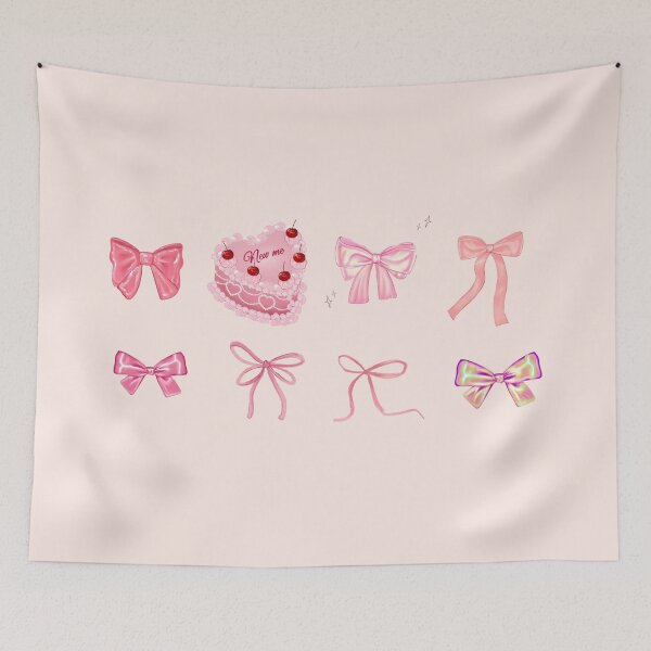 Item preview, Bows and coquette heart cake  designed and sold by Kristenmartist.