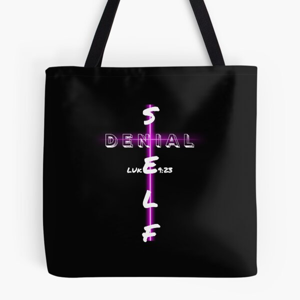 Item preview, Neon Faith: Embrace Self-Denial Luke 9:23 designed and sold by jglobal360.