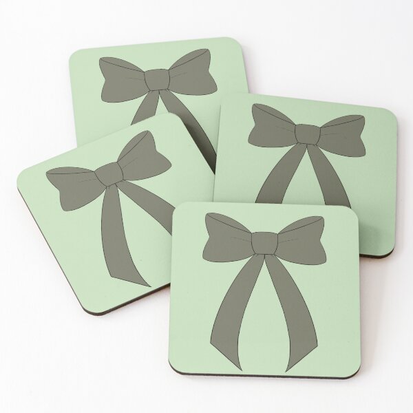 Item preview, forest green bow designed and sold by Spiraltv.