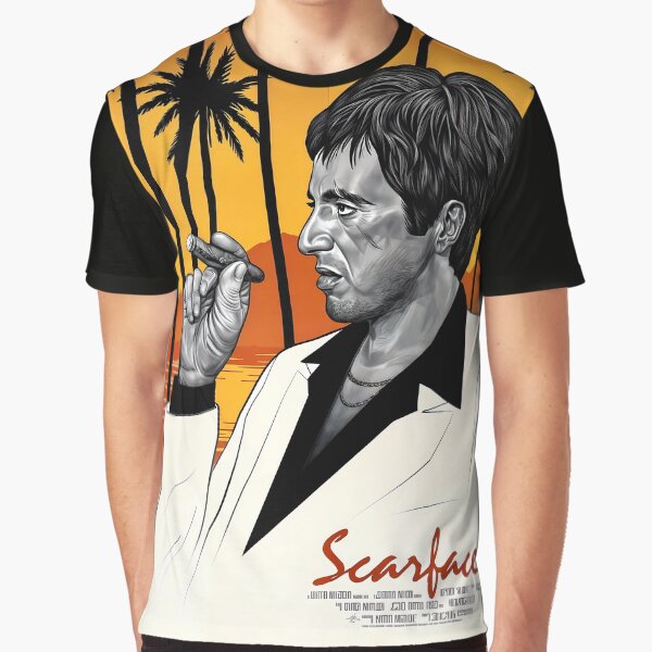 Aperçu de l'œuvre Tony Montana "Scarface" créée et vendue par Rostislav Tarasenko.
